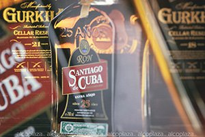Ром Santiago de Cuba кубинский ром 25-лей выдержки 