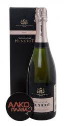 Henriot Brut Rose Millesime 2008 gift box шампанское Энрио Брют Розе Миллезим 2008 п/у Henriot Brut Rose Millesime 2008 gift box шампанское Энрио Брют Розе Миллезим 2008 п/у