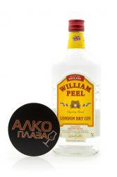 William Peel London Dry Gin - джин Вилльям Пил Лондон Драй 0.7 л