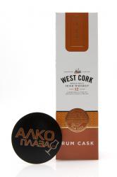 West Cork 12 years Rum Cask - виски Вест Корк Ром Каск 12 лет 0.7 л