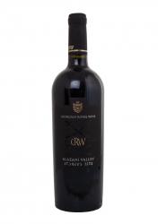 вино GRW Alazani Valley 0.75 л красное полусладкое 