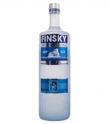 Finsky Hot ice - водка Финскай Хот Айс 1 л
