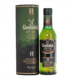 Glenfiddich 12 years old - виски Гленфиддик 12 лет 0.375 л