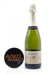 Cava Raimat Brut Nature Chardonnay Xarello - игристое вино Кава Раймат Брют Натюр Шардоне Шарелло 0.75 л