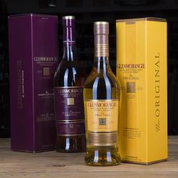 Шотландский виски Glenmorangie Original. Выдержка 10 лет. 40% / 0.5 л. Виски Гленморанджи Ориджинал в подарочной упаковке.
