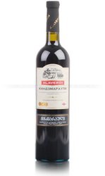 Alaverdi Kindzmarauli - вино Алаверди Киндзмараули 0.75 л красное полусладкое
