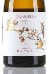 вино Torricella Baron Ricasoli Toscana IGT 0.75 л белое сухое этикетка