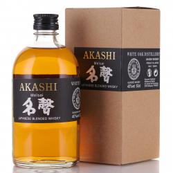 Akashi Blended Meisei in gift box - виски Акаши Блендед Мейсей 0.5 л в п/у