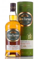 Single Malt Glen Turner Rum Сask Finish in tube - виски Сингл Молт Глен Тёрнер Ром Каск Финиш в тубе 0.7 л