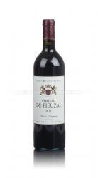 вино Chateau de Fieuzal Grand Cru Classe De Graves Pessac-Leognan 0.75 л красное сухое 