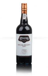 Porto Pocas Special Reserve Ruby портвейн Посаш Спешл Резерв Руби в п/у Porto Pocas Special Reserve Ruby портвейн Посаш Спешл Резерв Руби в п/у