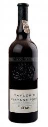Taylors Vintage Port 1992 Портвейн Тейлорс Винтаж Порт 1992 Taylors Vintage Port 1992 Портвейн Тейлорс Винтаж Порт 1992