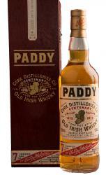 Paddy Centenary - виски Пэдди Сентенари 0.7 л в д/у