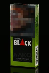 Djarum Black Mint - сигариллы Кретек Джарум Блэк Минт с фильтром