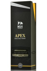 M&H Apex Single Cask White Wine Cask - виски Эм энд Эйч Апекс Сингл Каск Уайт Вайн Каск 0.7 л в п/у