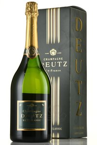 Deutz Classic - шампанское Дейц Классик 2018-2020 год 1.5 л белое брют в п/у