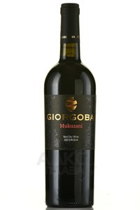 Вино Мукузани серия Гиоргоба 0.75 л красное сухое