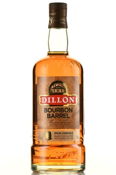Dillon Bourbon Barrel Agricole Martinique AOC - ром Диллон Бурбон Баррель Агриколь Мартиника АОС 0.7 л