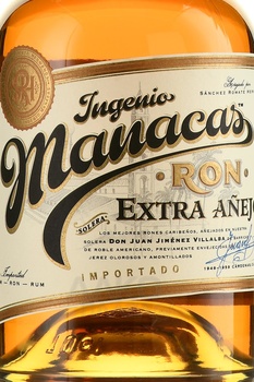 Ingenio Manacas Extra Anejo Gift Box - ром Инхенио Манакас Экстра Аньехо 0.7 л в п/у