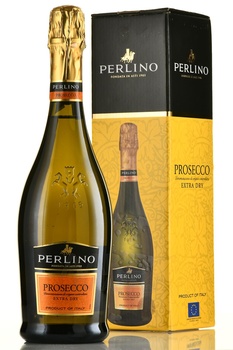 Perlino Prosecco DOC Extra Dry - вино игристое Просекко Перлино DOC 0.75 л