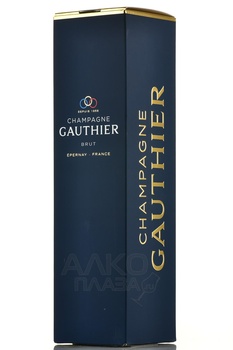 Gauthier Brut Champagne - шампанское Готье Брют 2018 год 0.75 л белое брют в п/у