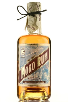 Moko Panama Rum 15 Year Old - ром Моко Панама 15 лет 0.7 л в п/у
