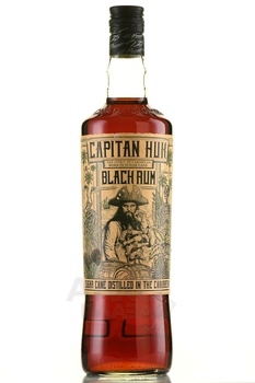 Capitan Huk Black Rum - ром Капитан Хук Блэк 1 л