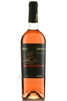 Вино Траминер Бухта Омега 0.75 л розовое полусухое