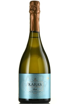Karas Armavir - вино игристое Карас Армавир 0.75 л белое полусладкое