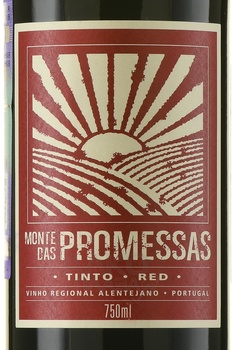 Casa Santos Lima Monte das Promessas - вино Каза Сантос Лима Монте даш Промессаш 0.75 л красное сухое