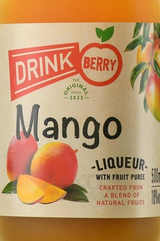 Drinkberry Mango - ликер эмульсионный Дринкберри Манго 0.5 л