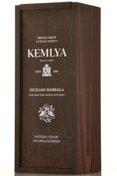 Kemlya Sicilian Marsala - виски Кемля Сицилиан Марсала 0.7 л в д/у