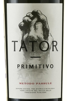 TATOR Primitivo I.G.P. Salento - вино Татор Примитиво I.G.P. Салентино 0.75 л красное полусухое