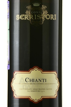 Chianti Conti Serristori - вино Кьянти Серристори 0.75 л красное сухое