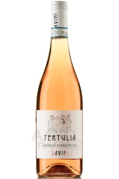 Savini Cerasuolo d’Abruzzo Tertulia - вино Савини Черасуоло д’Абруццо Тертулия 2022 год 0.75 л сухое розовое