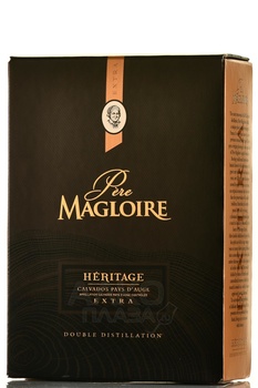 Pere Magloire Heritage Extra Gift Box - кальвадос Пер Маглуар Эритаж Экстра 0.7 л в п/у