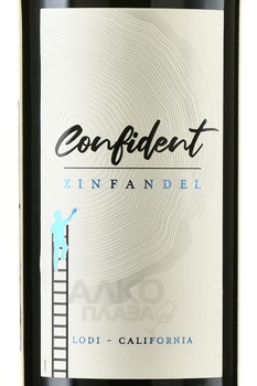 Confident Zinfandel - вино Конфидент Зинфандель 2022 год 0.75 л красное сухое