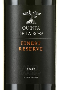 Port Quinta De La Rosa Finest Reserve - портвейн Кинта Де Ля Роса Файнест Резерва 0.75 л
