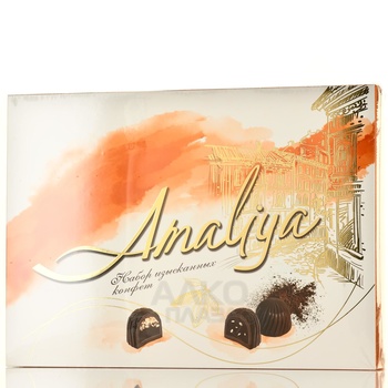 Набор конфет Amaliya с карамельно-сливочным вкусом 740 гр