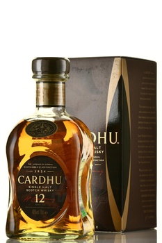 Cardhu 12 years - шотландский виски Кардю 12 лет 0.7 л