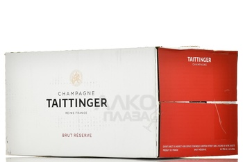 Taittinger Brut Reserve - шампанское Тэтенжэ Брют Резерв 0.75 л