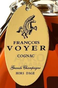 Francois Voyer Hors d’Age Grande Champagne - коньяк Ор д’Аж Премье Крю де Коньяк Гранд Шампань 0.7 л в п/у с 2-мя рюмками
