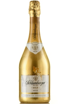 Schlumberger Gold Trocken - игристое вино Шлюмбергер Голд Трокен 0.75 л