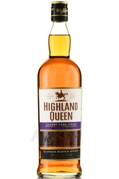 Highland Queen Sherry Cask Finish 3 years old - виски Хайленд Куин Шерри Каск Финиш 3 года 0.7 л
