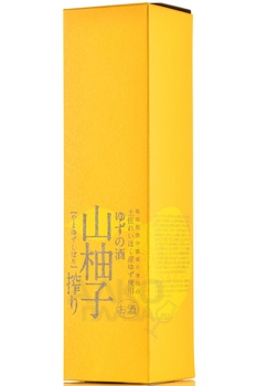 Sake Yamayuzu Shibon gift box - саке Цукасаботан Горный юдзу в подарочной упаковке 0.72 л