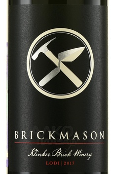 Klinker Brick Brickmason - вино Клинкер Брик Брикмасон 2017 год 0.75 л красное полусухое