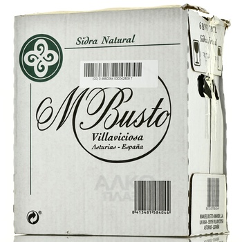 M Busto Natural - сидр М Бусто 0.7 л негазированный сухой