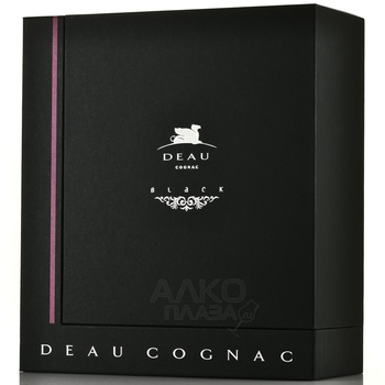 Deau Black gift box - коньяк До Блэк 0.7 л п/у