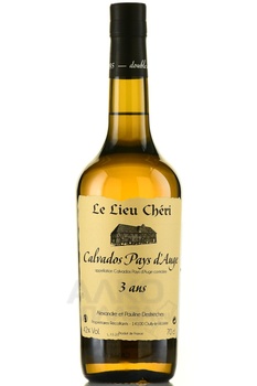 Le Lieu Cheri Calvados Pays d’Auge 3 years - Ле Лье Шери Кальвадос Пэи Дож 3 года 0.7 л в п/у