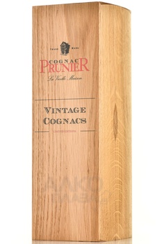 Prunier Grande Champagne Vintage 1976 - коньяк Прунье Гранд Шампань Винтаж 1976 год 0.7 л в д/у
